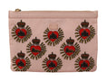 Load image into Gallery viewer, Dolce & Gabbana Elegant Pink Heart Clutch Wallet
