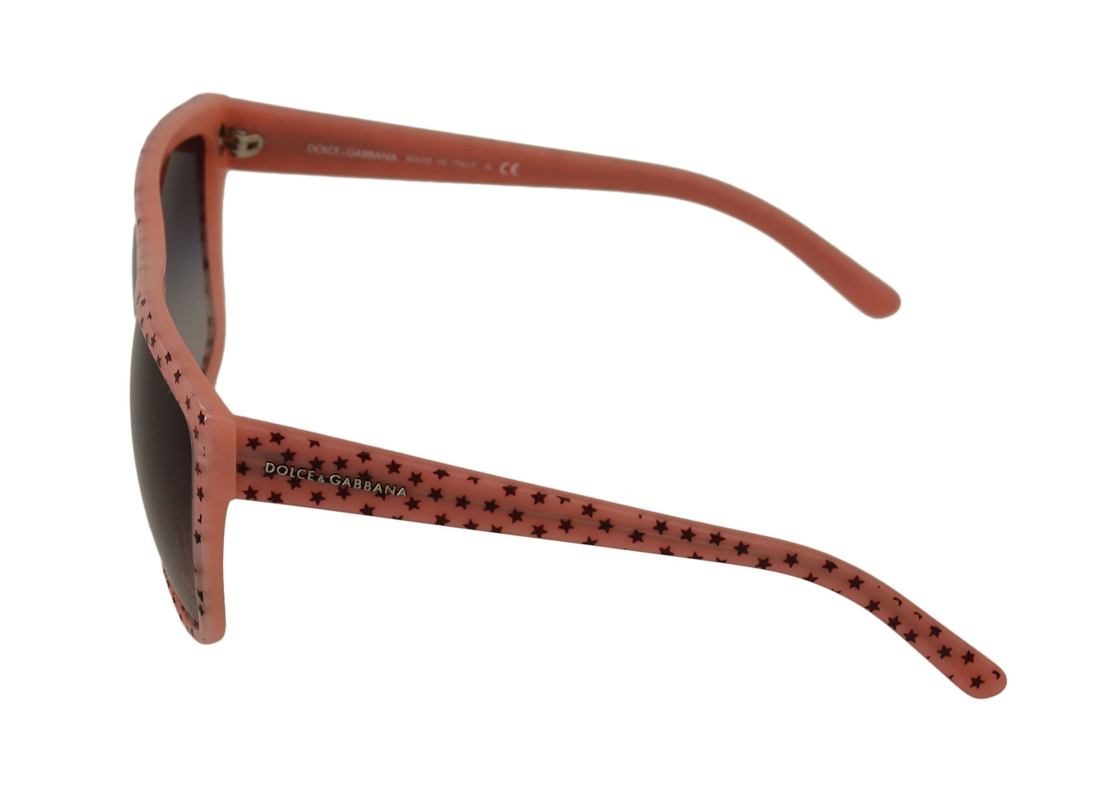 Dolce & Gabbana Elegante Sonnenbrille im Vintage-Stil mit Sternenbesatz