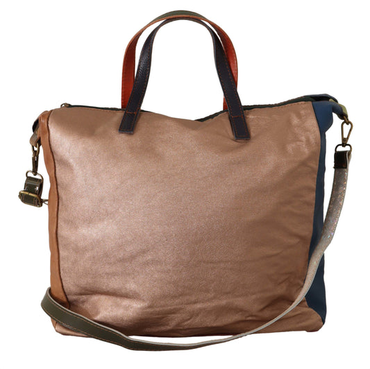 EBARRITO Multicolor Leather Shoulder Bag