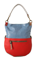 Load image into Gallery viewer, EBARRITO Chic multicolored leather bag with gold accents
