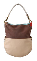 Load image into Gallery viewer, EBARRITO Chic multicolored leather bag with gold accents
