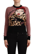 Load image into Gallery viewer, Dolce & Gabbana Elegant pink cashmere crew neck sweater
