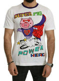 Load image into Gallery viewer, Dolce & Gabbana Chic white cotton pig print T-shirt
