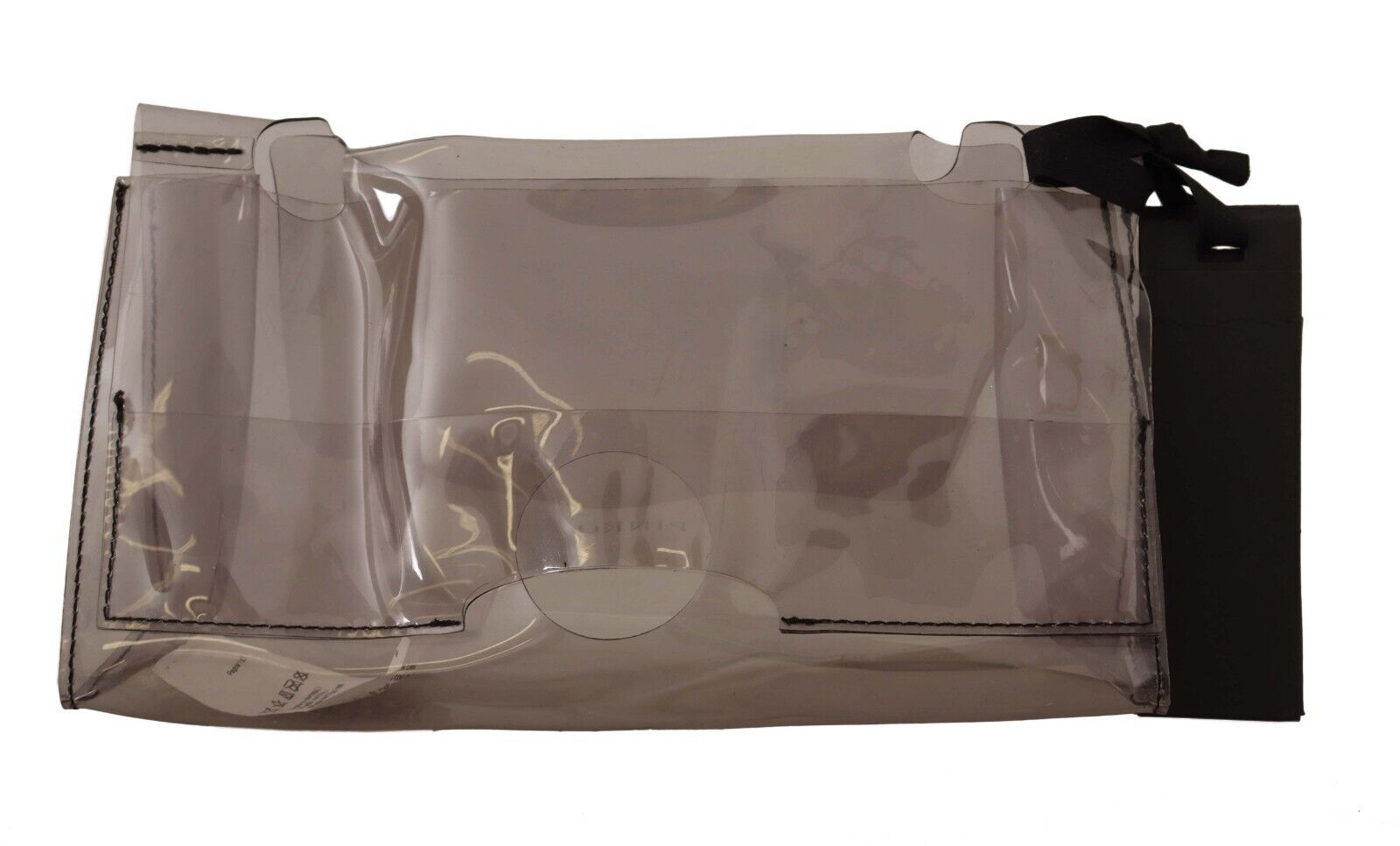 PINKO Chic transparent clutch for an elegant evening