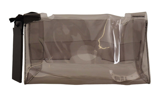 PINKO Chic transparent clutch for an elegant evening