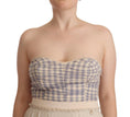 Load image into Gallery viewer, Guess Chic strapless A-line dress in beige
