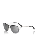 Load image into Gallery viewer, Frankie Morello Smooth Silver Clubmaster Sunglasses
