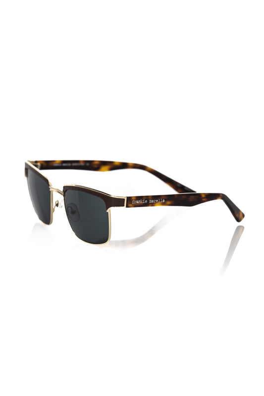 Frankie Morello Braun Metallic Herren-Sonnenbrille