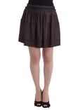 Load image into Gallery viewer, GF Ferre Chic purple mini skirt for elegant evenings
