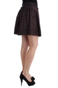 Load image into Gallery viewer, GF Ferre Chic purple mini skirt for elegant evenings
