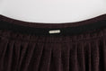 Load image into Gallery viewer, GF Ferre Chic purple mini skirt for elegant evenings
