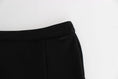 Load image into Gallery viewer, GF Ferre Chic black pencil skirt knee length with side zip
