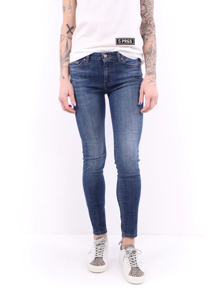 Don The Fuller Blaue Baumwolle Frauen Jeans