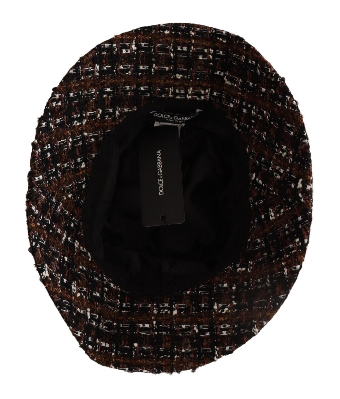 Dolce &amp; Gabbana Elegant woven multicolor bucket hat