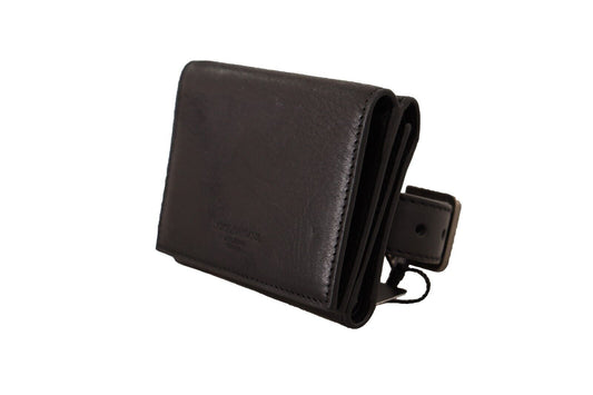 Dolce &amp; Gabbana Elegant Trifold Leather Multi Kit Accessories