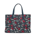 Bild in Galerie-Betrachter laden, Tory Burch Mittlere Nylon Retro Batik Print Schultertasche Handtasche
