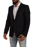 Load image into Gallery viewer, Dolce & Gabbana Exclusive black blazer made of virgin wool
