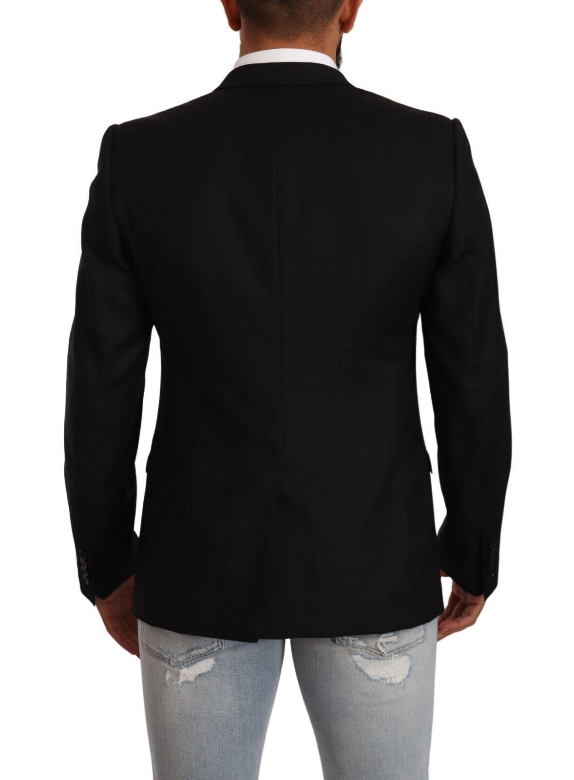 Dolce &amp; Gabbana Exclusive black blazer made of virgin wool