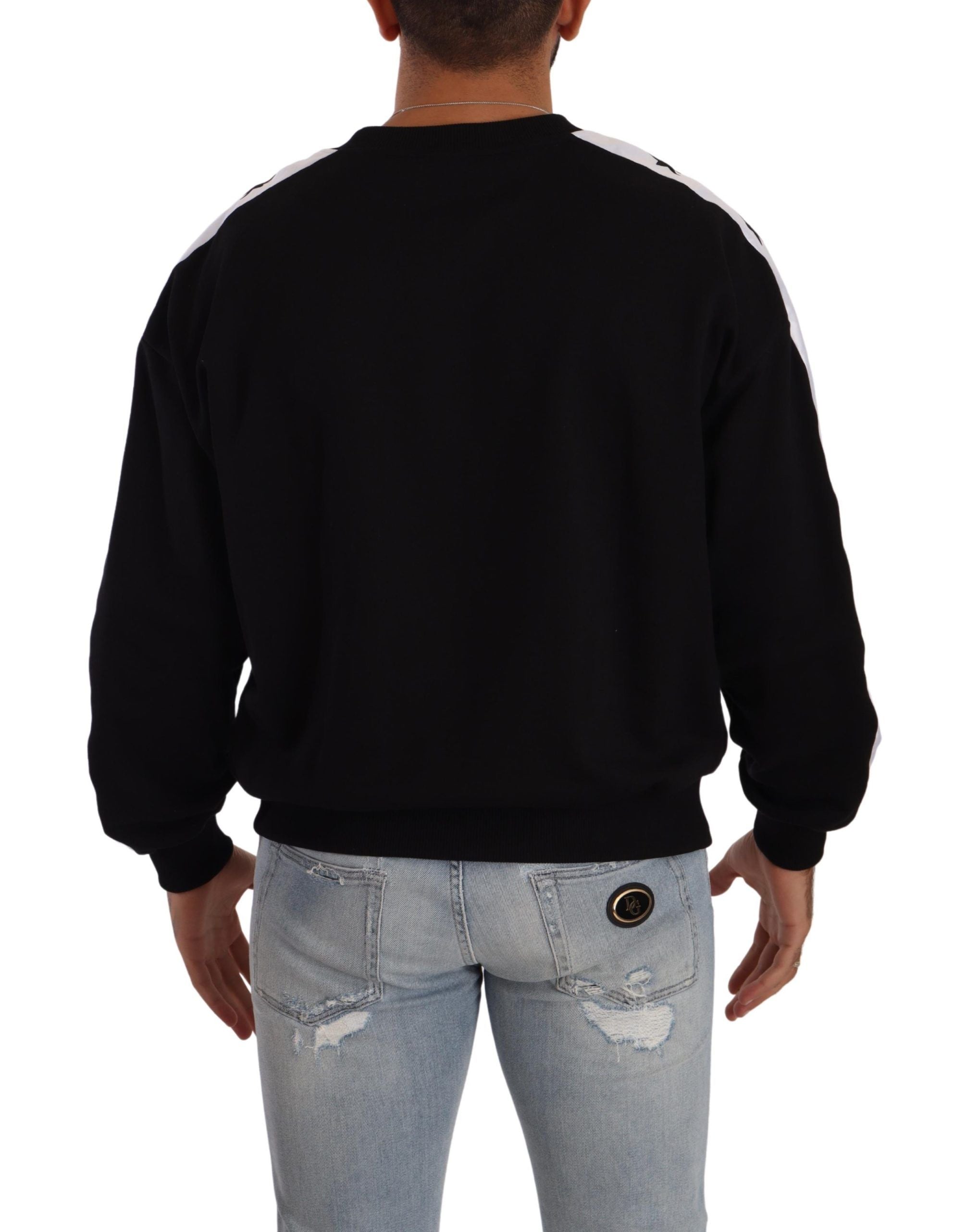 Dolce &amp; Gabbana Elegant Crown 1984 round neck sweater