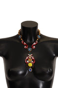 Load image into Gallery viewer, Dolce & Gabbana Multicolor Crystal Statement Necklace
