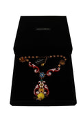 Load image into Gallery viewer, Dolce & Gabbana Multicolor Crystal Statement Necklace
