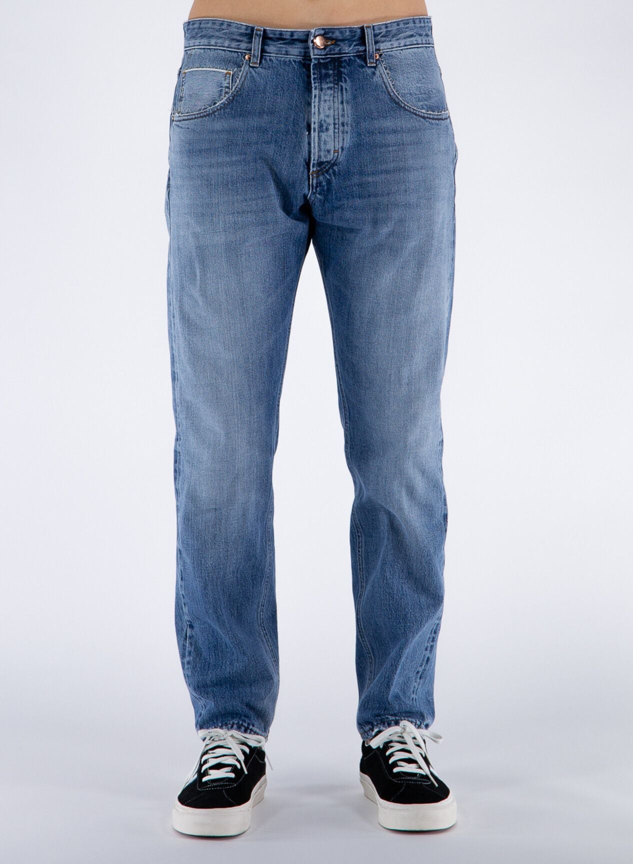 Don The Fuller Blaue Baumwolle Männer Jeans