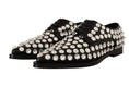 Load image into Gallery viewer, Dolce & Gabbana Formelle Flats aus Leder mit Kristallverzierung
