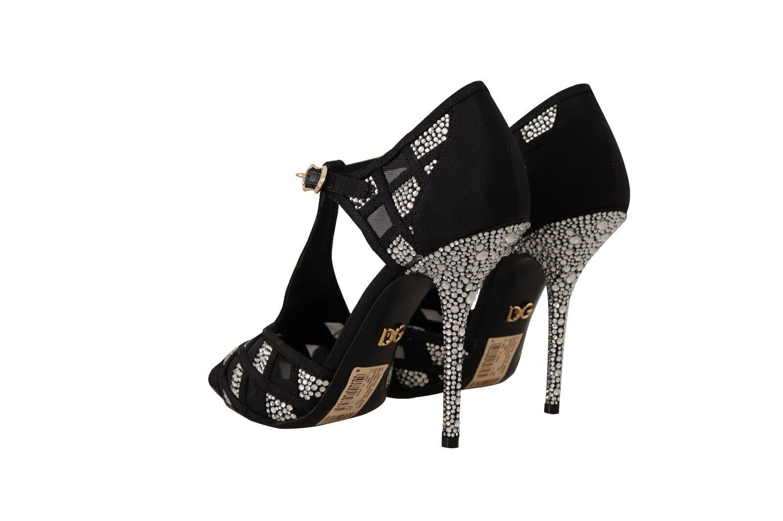 Dolce & Gabbana Elegante Wildlederpumps mit Kristallverzierung