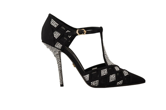 Dolce & Gabbana Elegante Wildlederpumps mit Kristallverzierung