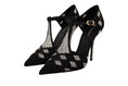 Load image into Gallery viewer, Dolce & Gabbana Elegante Wildlederpumps mit Kristallverzierung
