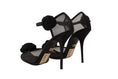 Load image into Gallery viewer, Dolce & Gabbana Elegante Schwarze Mesh Heels Pumps
