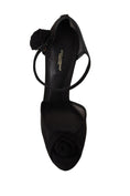 Load image into Gallery viewer, Dolce & Gabbana Elegante Schwarze Mesh Heels Pumps
