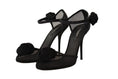 Load image into Gallery viewer, Dolce & Gabbana Elegante Schwarze Mesh Heels Pumps
