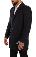 Load image into Gallery viewer, Dolce & Gabbana Elegant dark gray wool coat
