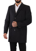 Load image into Gallery viewer, Dolce & Gabbana Elegant dark gray wool coat
