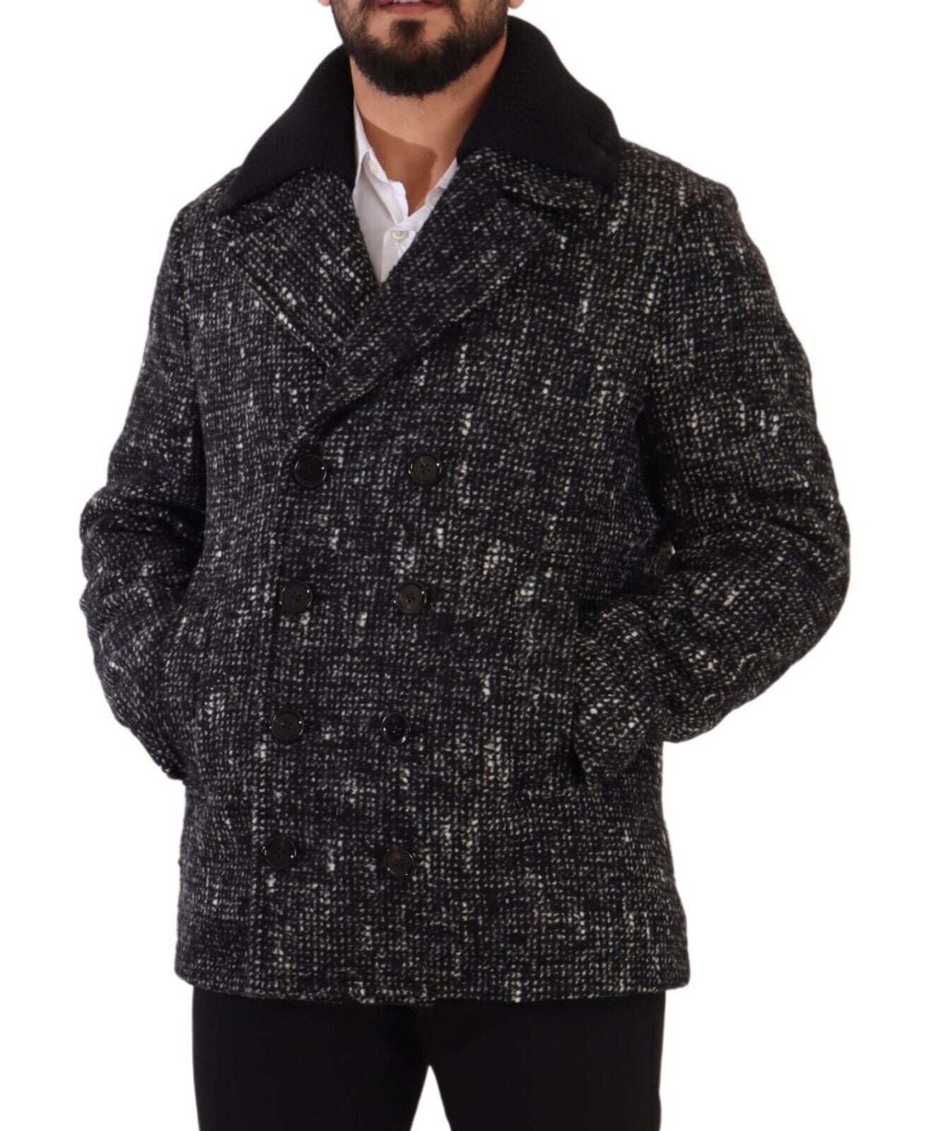 Dolce &amp; Gabbana Chic double-breasted wool blend coat