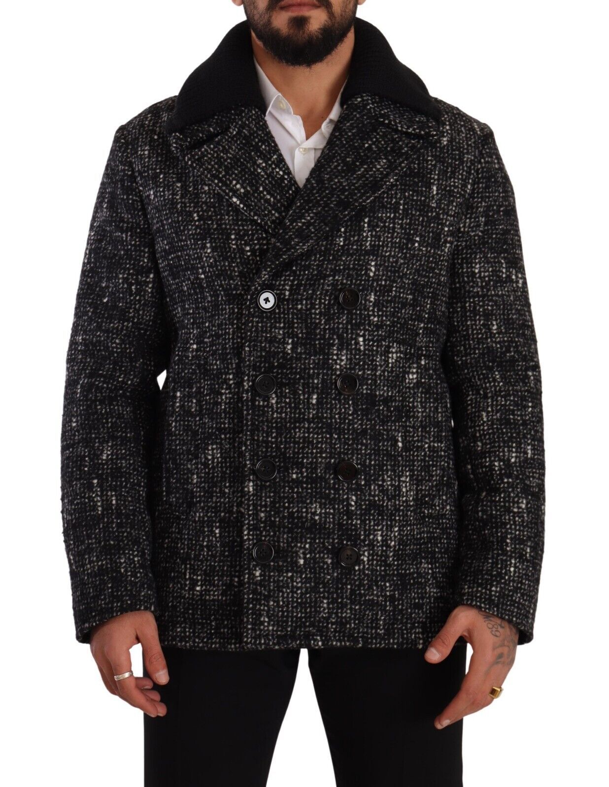 Dolce &amp; Gabbana Chic double-breasted wool blend coat