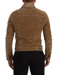 Load image into Gallery viewer, Dolce & Gabbana Elegant logo corduroy jacket
