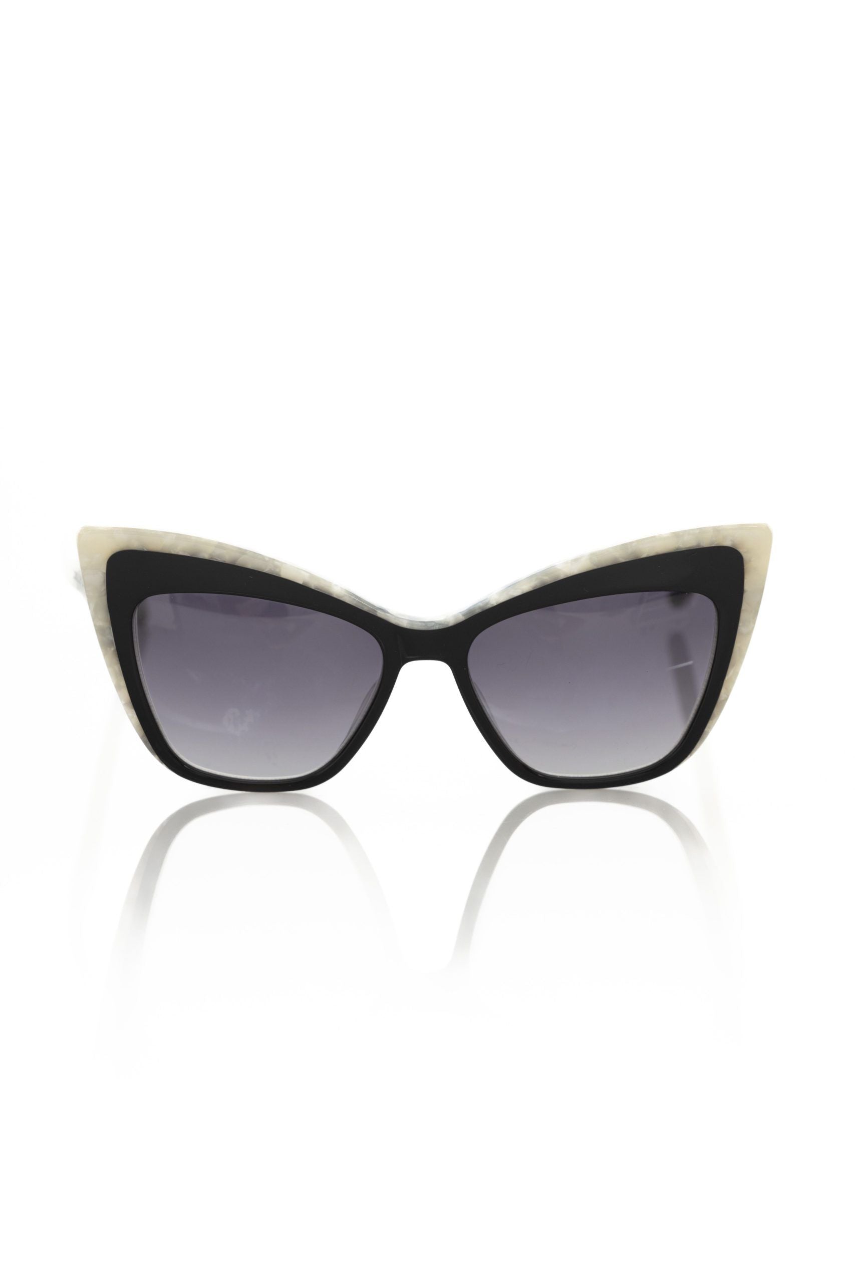 Frankie Morello Chic cat-eye sunglasses with mother-of-pearl accents