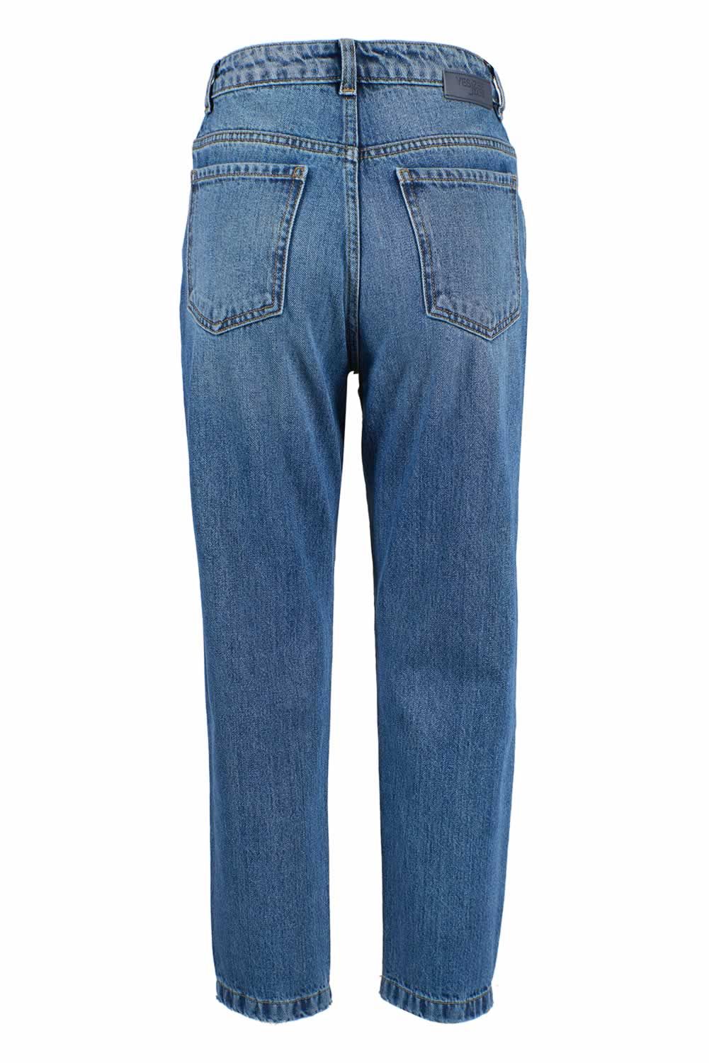 Yes Zee Blaue Baumwoll-Jeans für Frauen