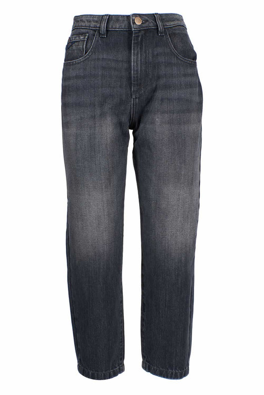 Yes Zee Schwarz Baumwolle Frauen Jeans