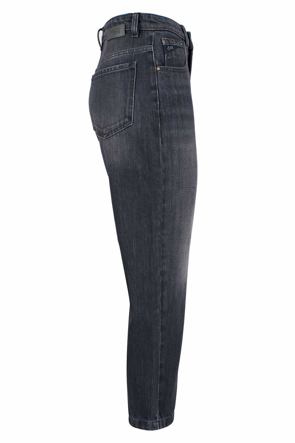 Yes Zee Schwarz Baumwolle Frauen Jeans