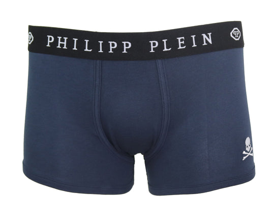 Philipp Plein Blau Baumwolle Männer Boxer