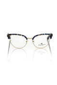 Load image into Gallery viewer, Frankie Morello Blue Mother of Pearl Clubmaster Glasses
