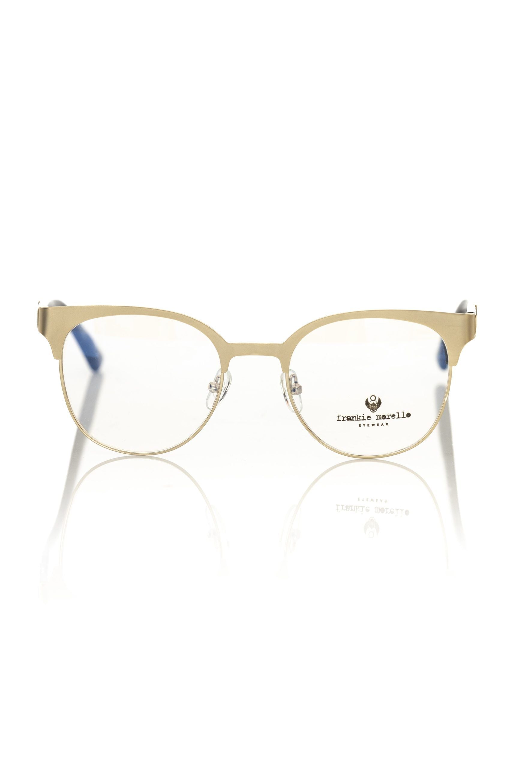 Frankie Morello Geometrically chic Clubmaster glasses