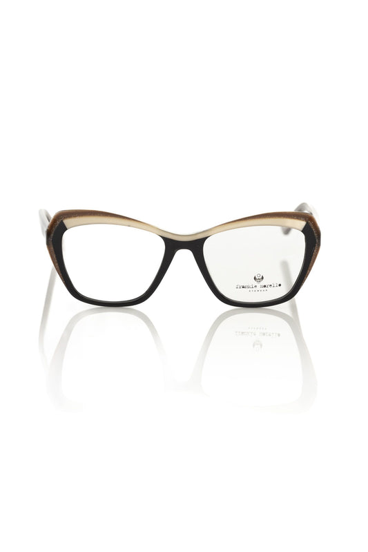 Frankie Morello Schwarz Acetat Frauen Frame