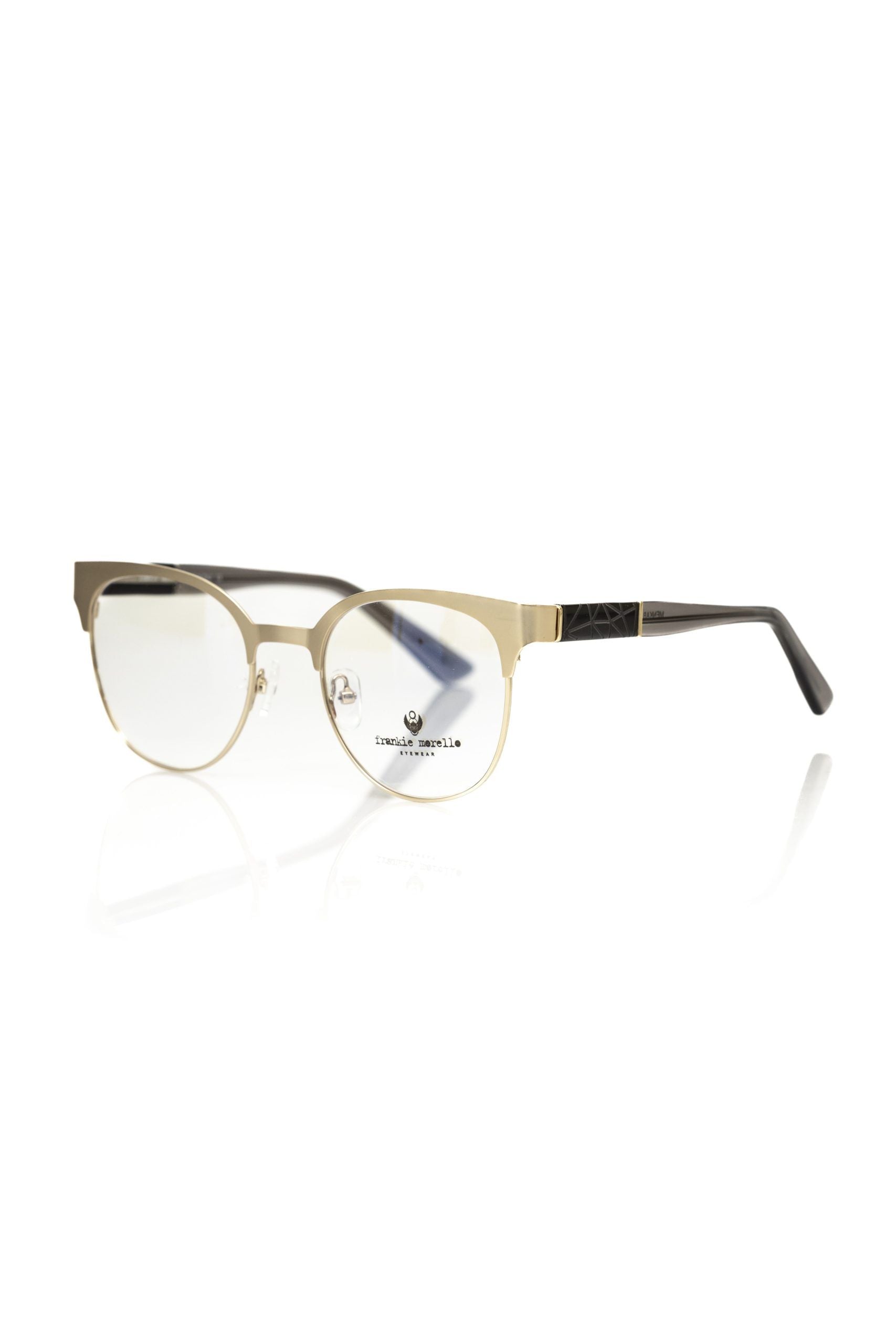 Frankie Morello Geometrically chic Clubmaster glasses