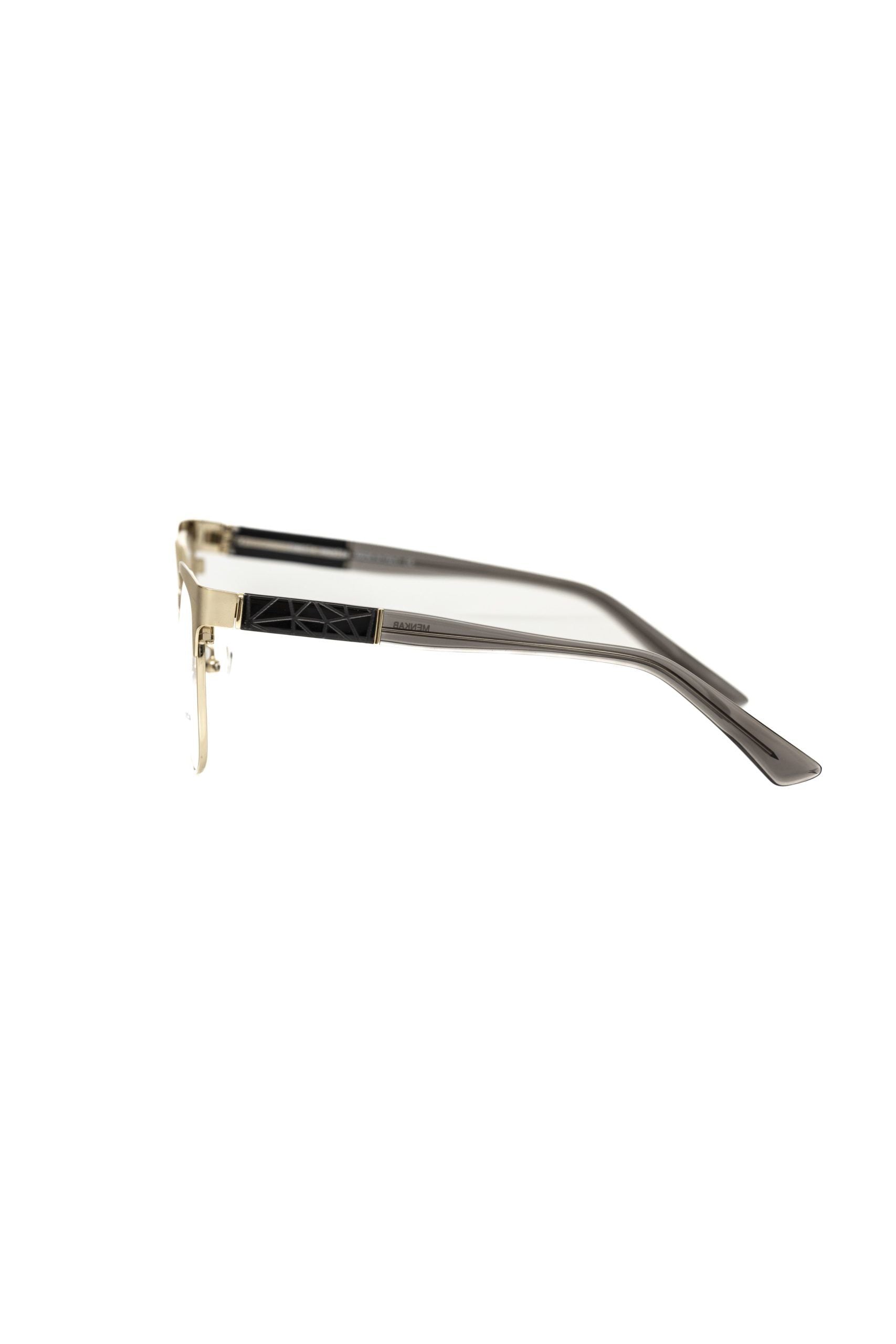 Frankie Morello Geometrically chic Clubmaster glasses