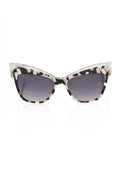 Load image into Gallery viewer, Frankie Morello Chic cat-eye sunglasses with mother-of-pearl accents
