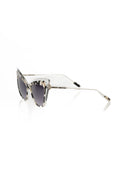 Load image into Gallery viewer, Frankie Morello Chic cat-eye sunglasses with mother-of-pearl accents
